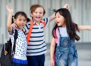 Kids Getting Out of School_Cropped